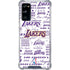 NBA LA Lakers Historic Blast Galaxy S20 FE Clear Case